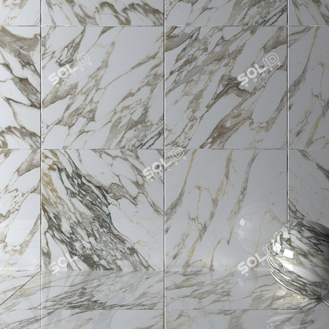 Macchia Vecchia Marble Wall Tiles 3D model image 2