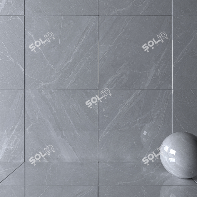 Mainstone Dolphin Marble Wall Tiles 3D model image 2