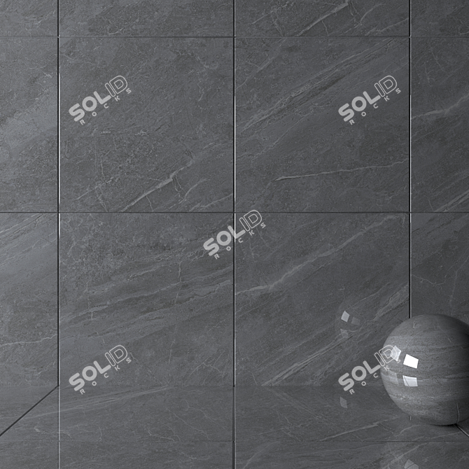 MUSEUM MAINSTONE MOON: Luxury Marble Wall Tiles 3D model image 2