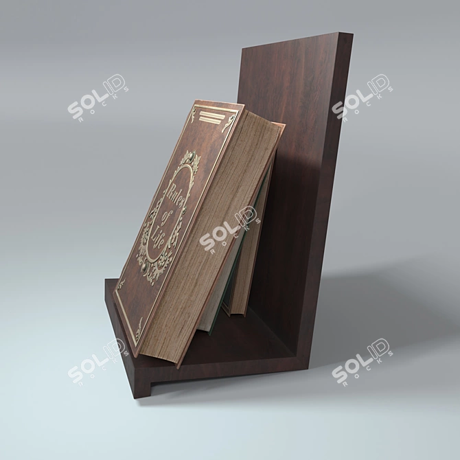 Title: Leather Books Collection - 2014+Corona+Vray 3D model image 2