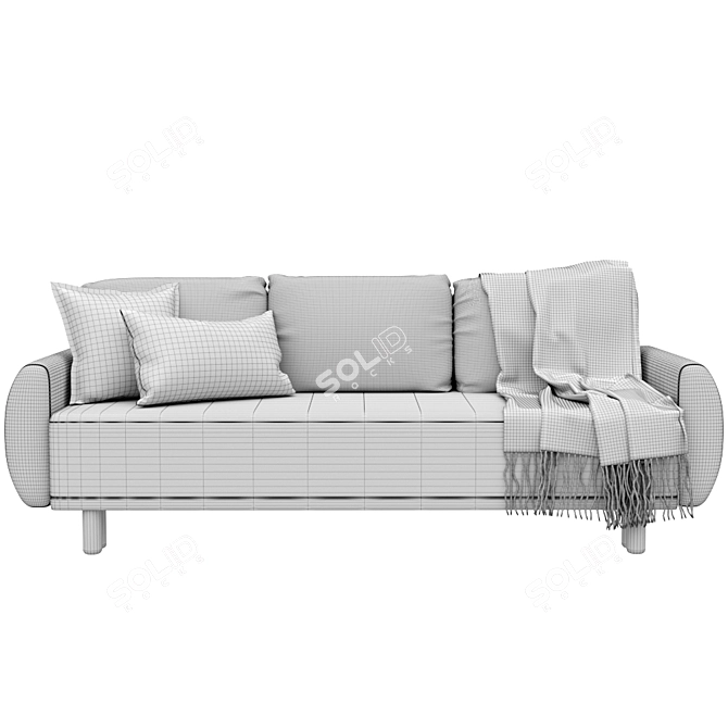 Refill Sofa Grunnarp - Upgrade Your Ikea Furniture 3D model image 1