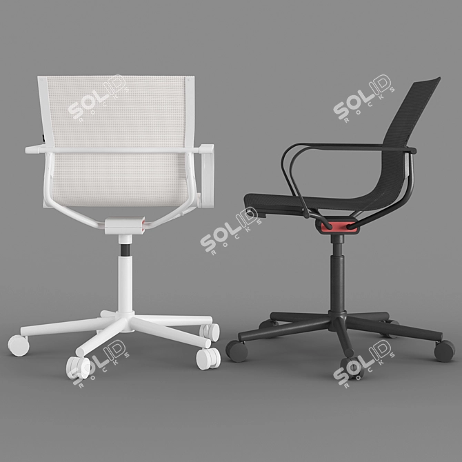 Wagner D1 OFFICE | Ergonomic Office Chair 3D model image 2