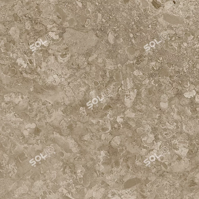 Museum Solto Taupe Wall Tiles 3D model image 4