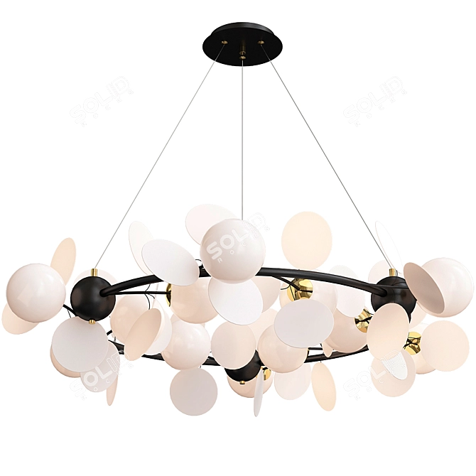 Luxury Chandelier Collection: Mimosa Pendant, Linda, Matisse R Self 3D model image 4