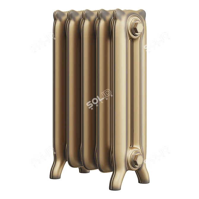 Sleek Radiators for Modern Homes 3D model image 2