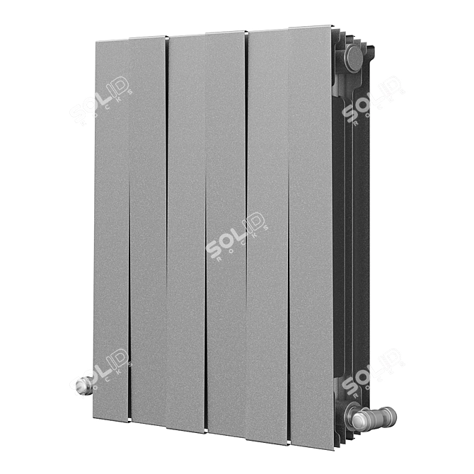 Sleek Radiators for Modern Homes 3D model image 3