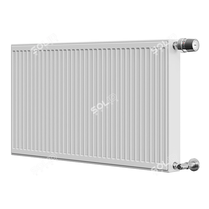 Sleek Radiators for Modern Homes 3D model image 4