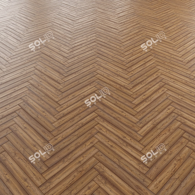 Versatile Laminate Flooring - 15 Designs 3D model image 3