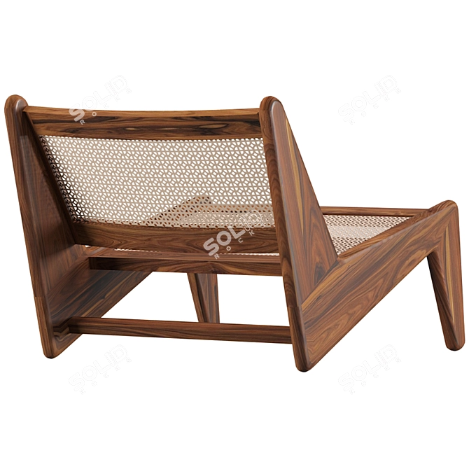 Modern Kangaroo Chair by Pierre Jeanneret 3D model image 3