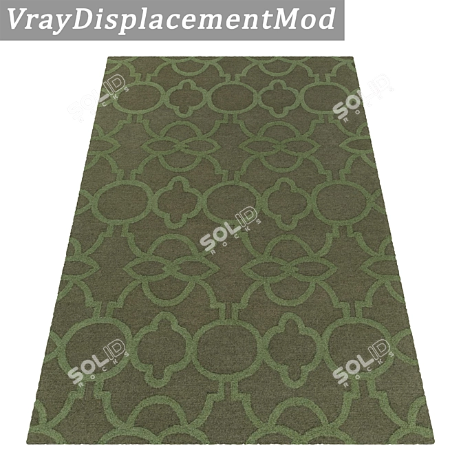 Deluxe Rug Set: Premium Textures 3D model image 3