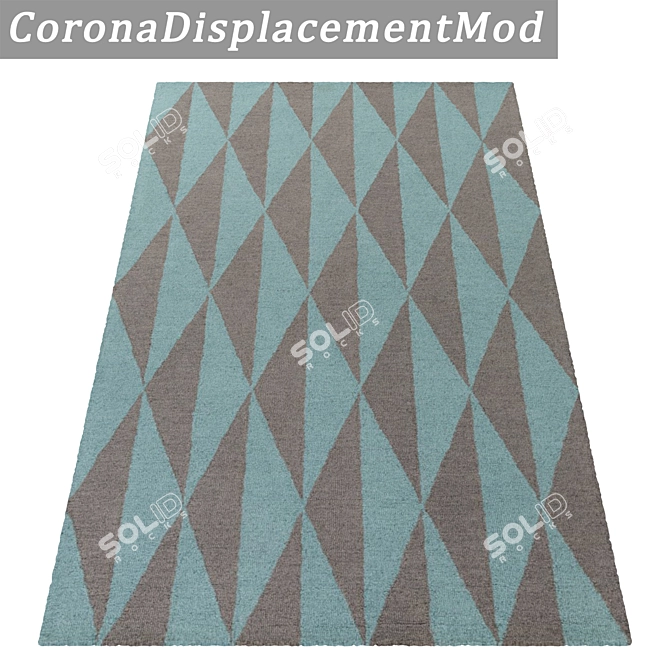 High-Quality Carpet Set: 3 Varied Textures 3D model image 4