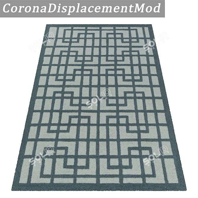 Versatile Carpet Set: High-Quality Textures & Multiple Options 3D model image 4