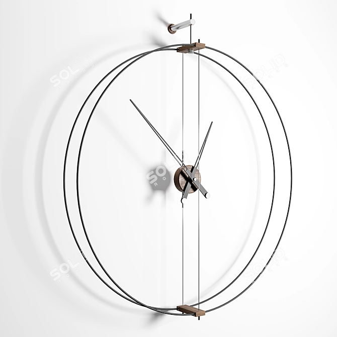 Stylish Nomon Clocks Collection 3D model image 2