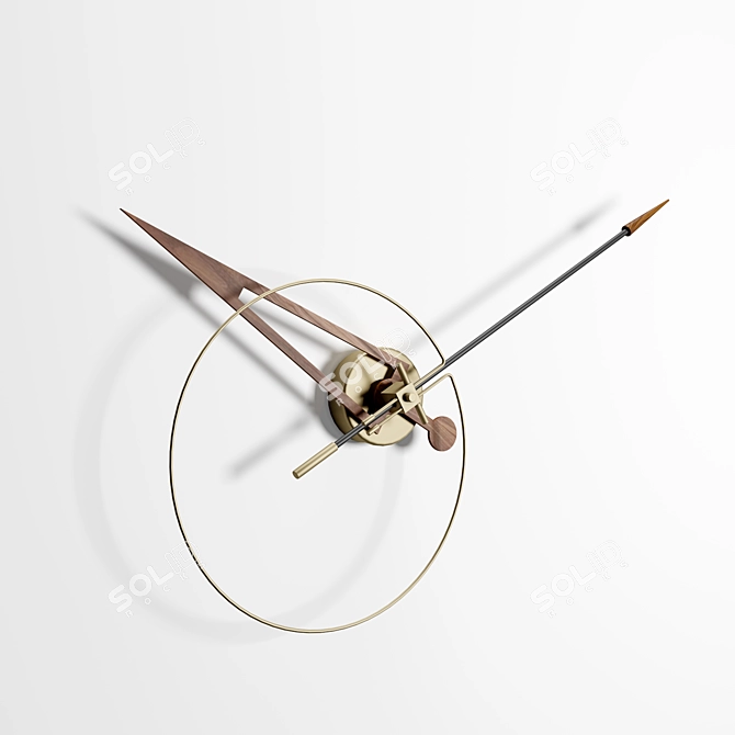 Stylish Nomon Clocks Collection 3D model image 4