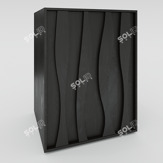 Soul Wood Curbstone TP-006 3D model image 1
