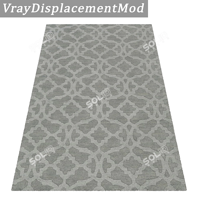 Luxury Carpet Set: High-Quality Textures for Close and Distant Views 3D model image 3