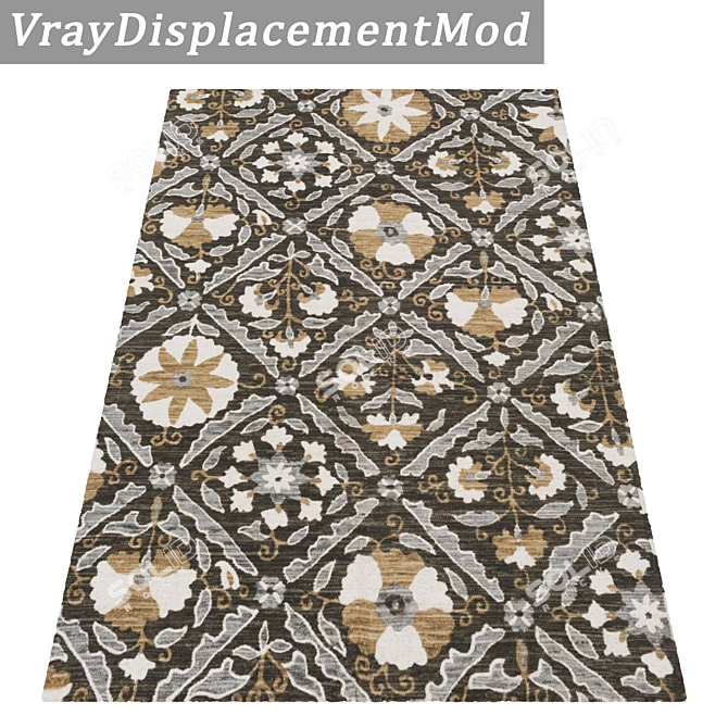 Luxury Carpets Set 3D model image 3