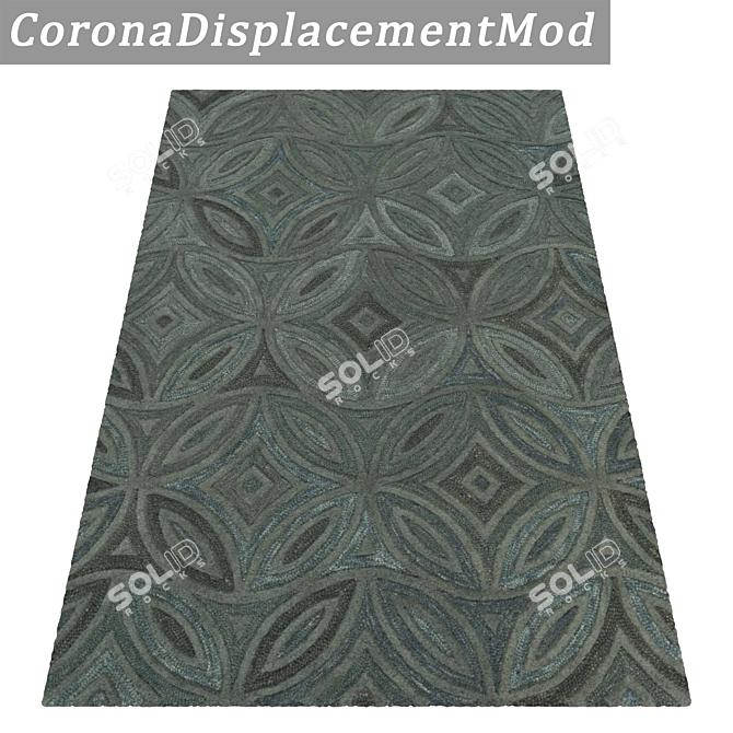 Premium Carpets Set: Textured and Versatile 3D model image 4