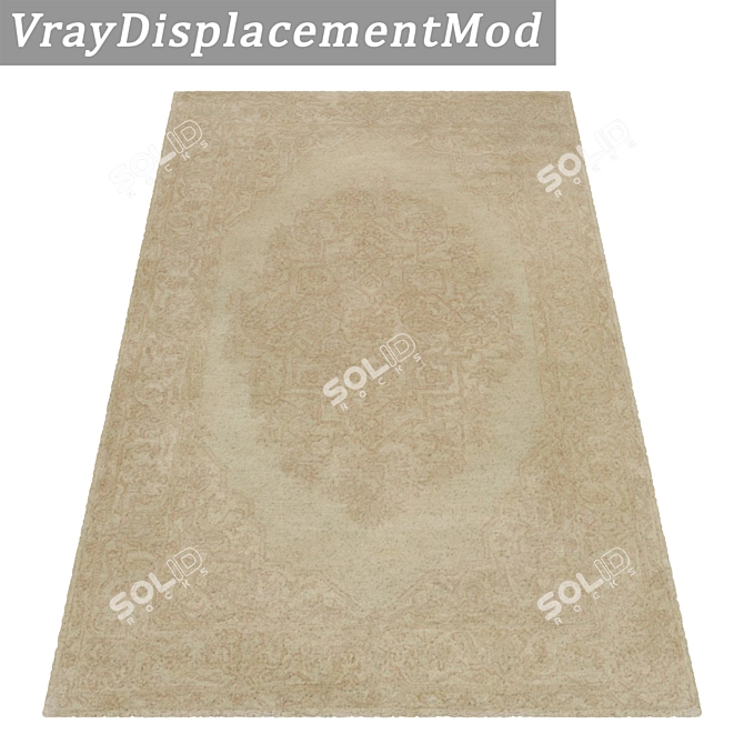 Luxurious Carpet Set | High-Quality Textures 3D model image 3