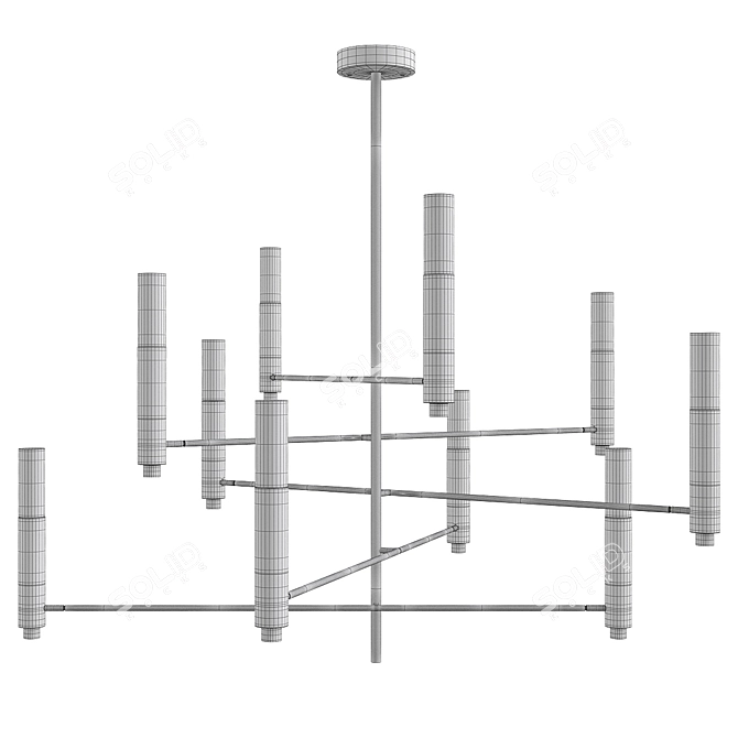 Smart Team Atomium: The Ultimate Loft Solution! 3D model image 2