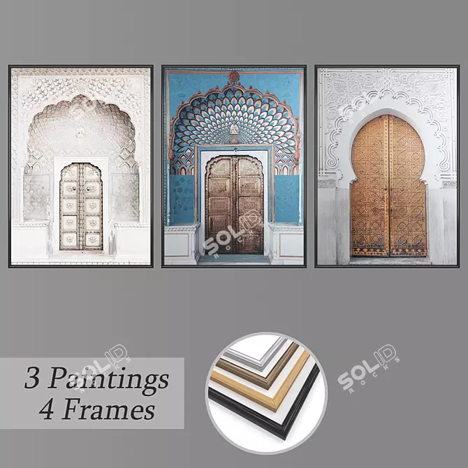 Set of Wall Paintings No. 1638: Versatile Home Decor.

Versatile Wall Decor Set No. 1638.

St 3D model image 1