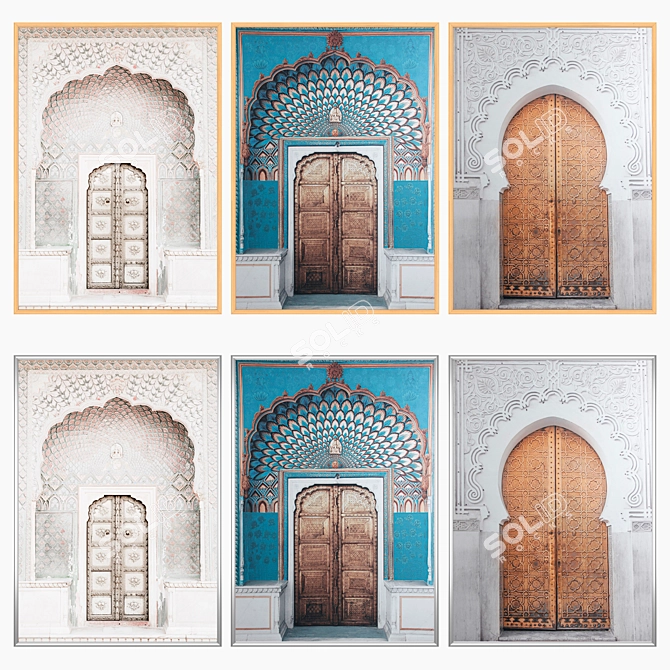 Set of Wall Paintings No. 1638: Versatile Home Decor.

Versatile Wall Decor Set No. 1638.

St 3D model image 3