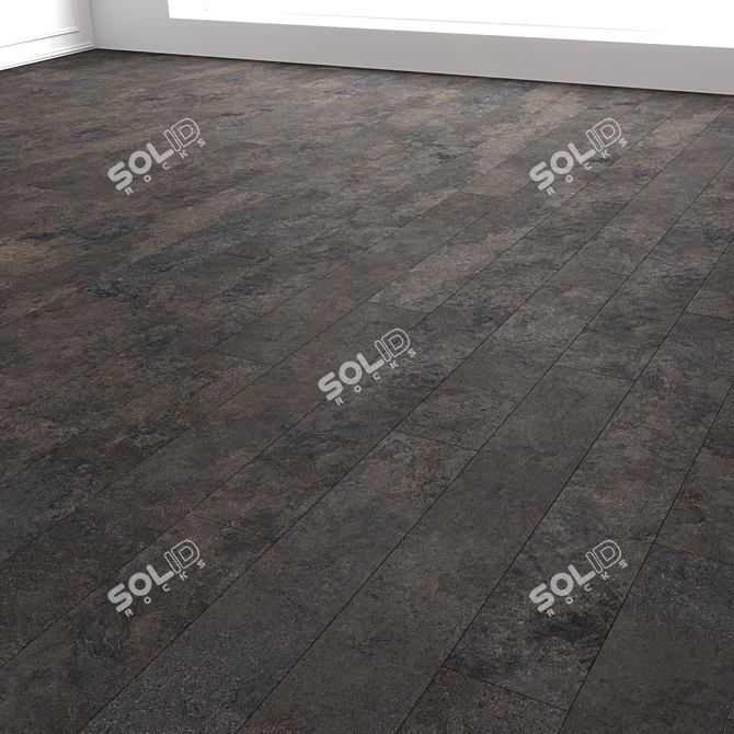 Museum Lava Pepper Floor Set 3D model image 1
