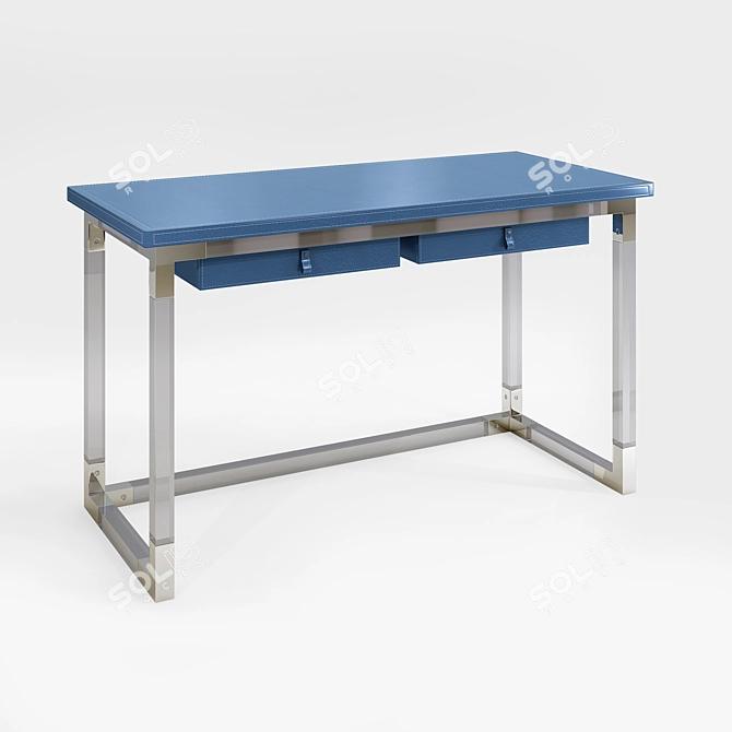 Modern Glamour Jacques Desk 3D model image 2