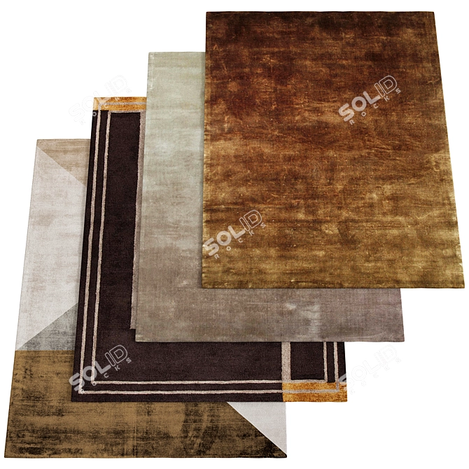 Luxury 90cm Carpet: Elegant and Durable 3D model image 1