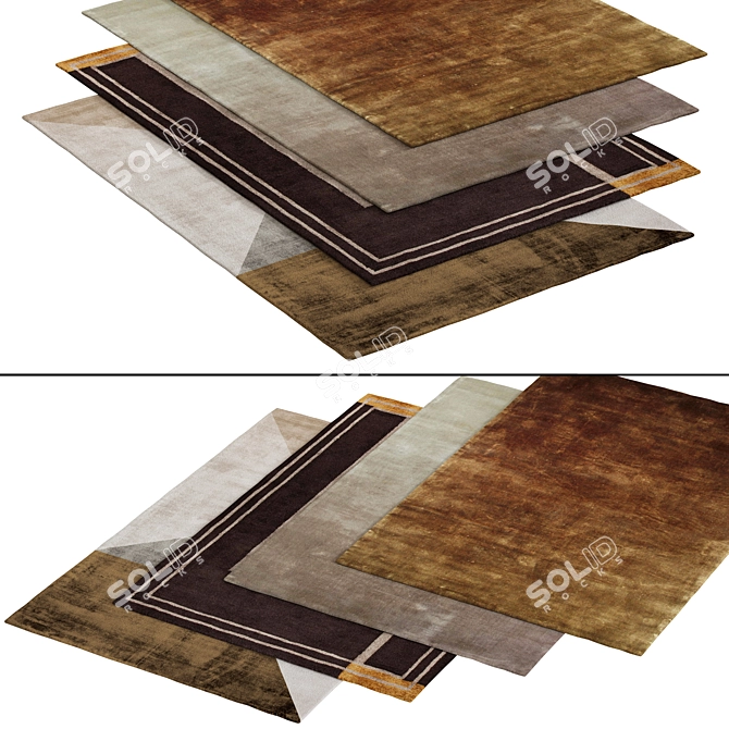 Luxury 90cm Carpet: Elegant and Durable 3D model image 2