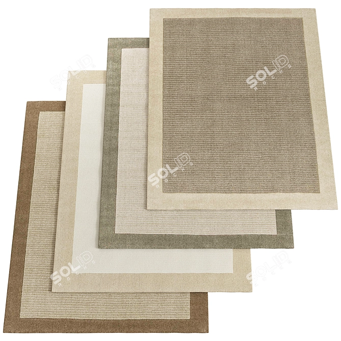 Plush Ivory Carpet, 92 3D model image 1