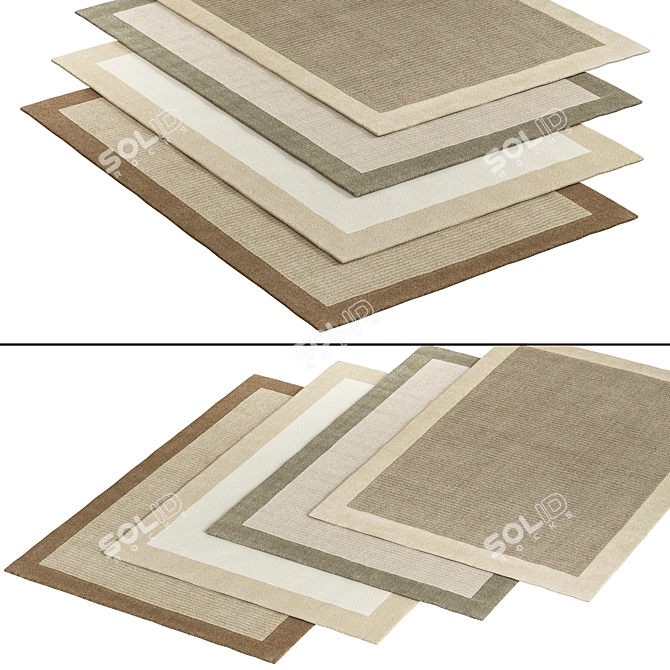Plush Ivory Carpet, 92 3D model image 2
