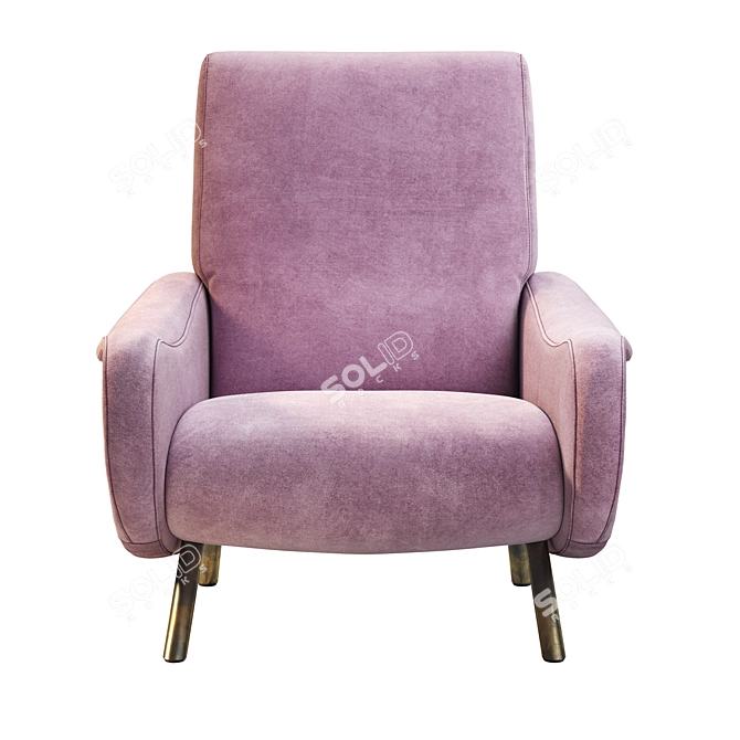 Title: Elegant Cassina Lady Chair 3D model image 2