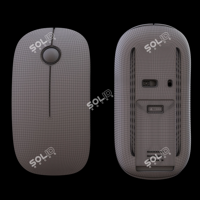 UltiMode Mouse: I368D Multi-Function Ultrathin Wireless Mouse 3D model image 3