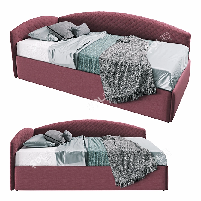 Bonaldo Titti Kids Sofa Bed 3D model image 1