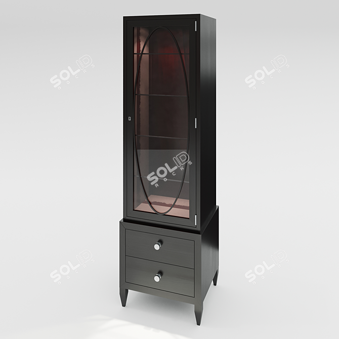 Soul Wood V-004 Wardrobe 3D model image 1