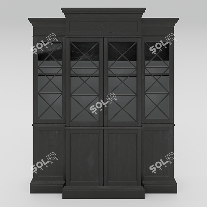 Soul Wood Wardrobe V-005 3D model image 1