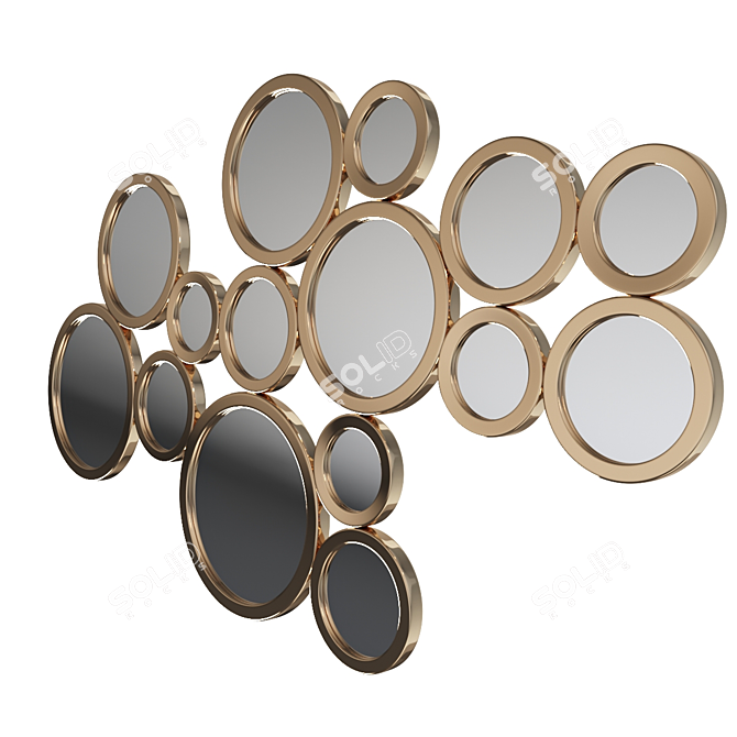 Kancona Mirror: Sleek and Stylish 3D model image 3