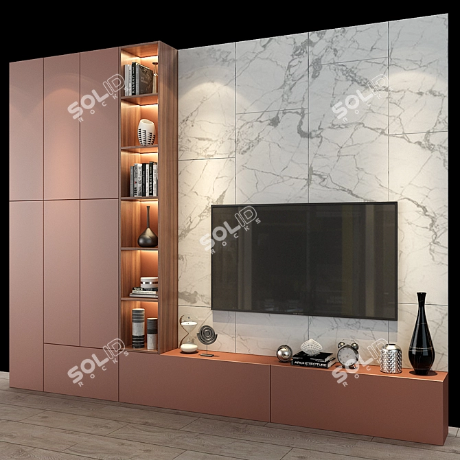 SleekWall TV Mount 3D model image 2