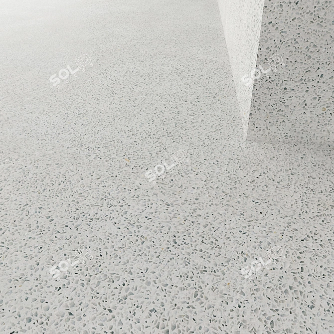 High-Quality Terrazzo VIA: 4 Variants 3D model image 3