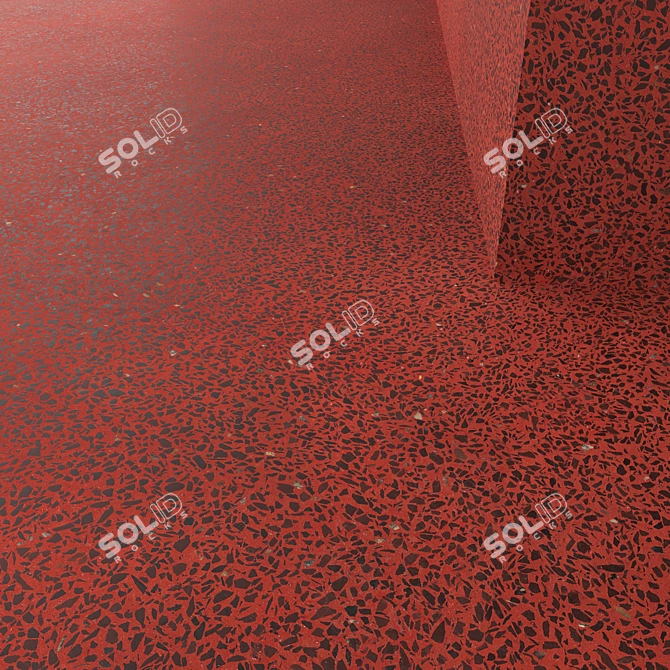 High-Quality Terrazzo VIA: 4 Variants 3D model image 4