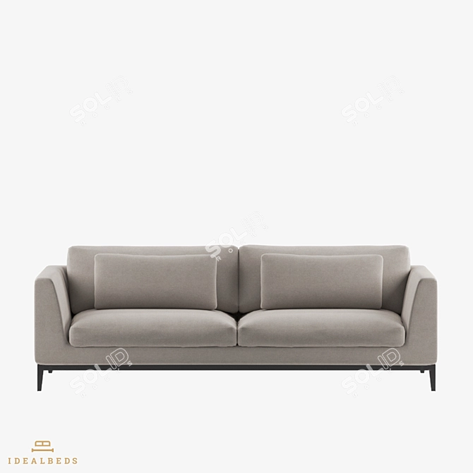 Italian-Inspired Om Italia Sofa 3D model image 2