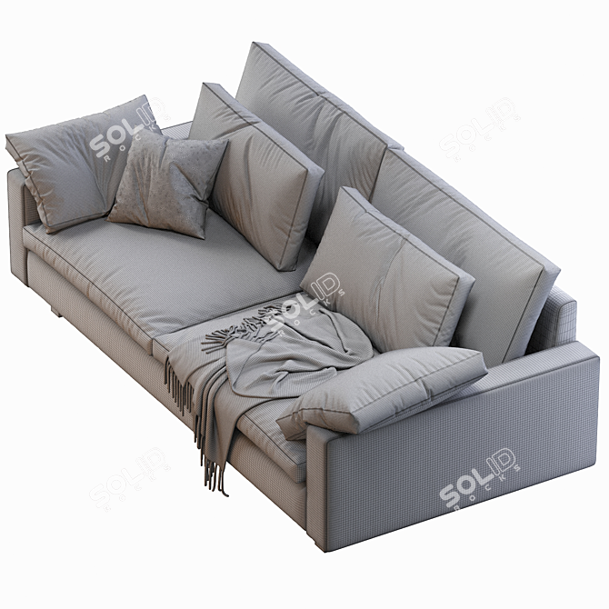 Harmony 82" Standard Sofa 3D model image 5