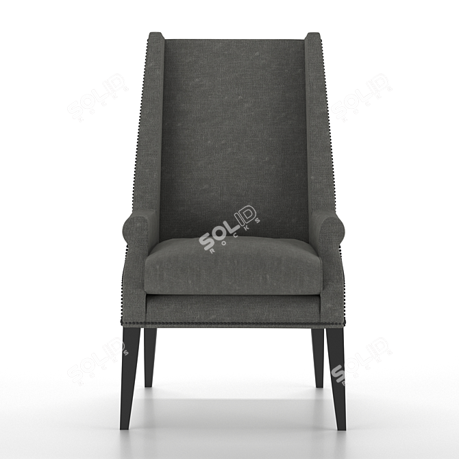 Stylish Arm Chair: Model Variety 3D model image 2