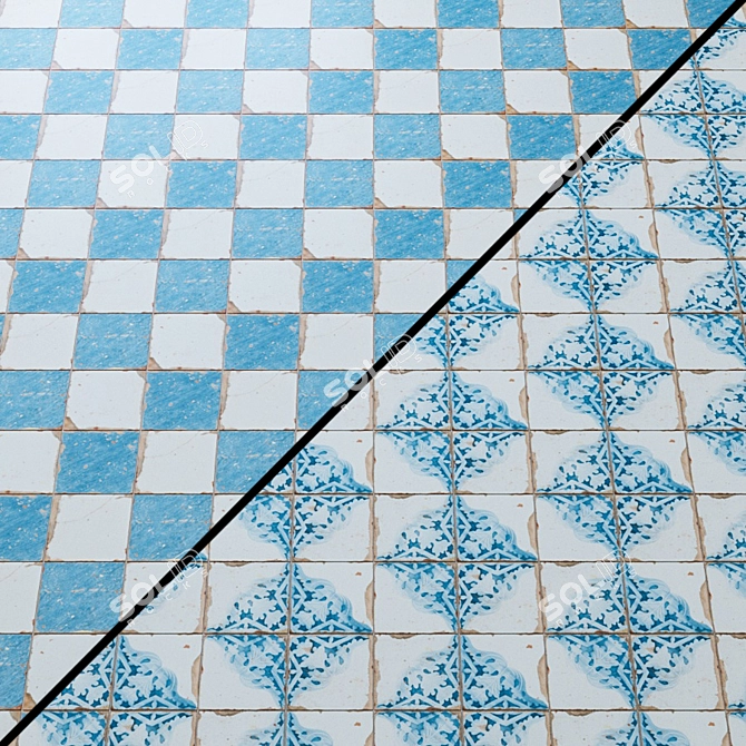 PERONDA FS ARTISAN Ceramic Floor Tile 3D model image 2