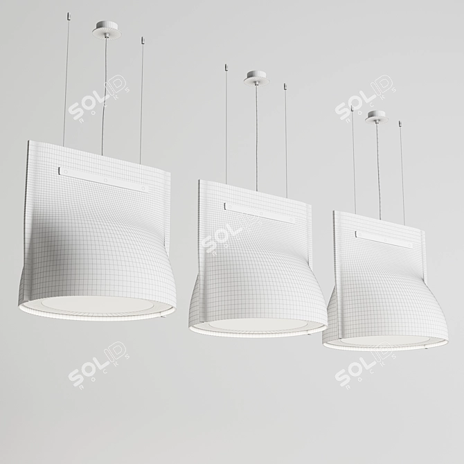 BuzziBell: Acoustic Lighting Masterpiece 3D model image 2