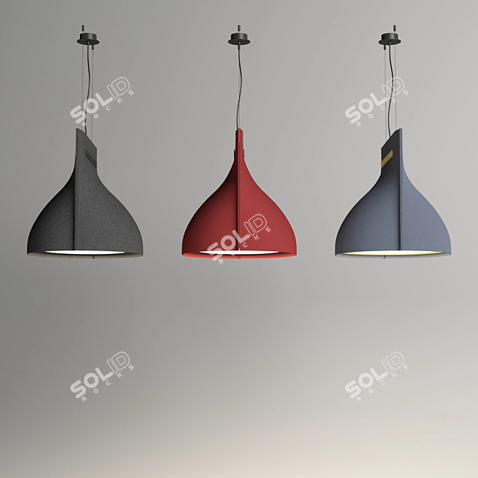 BuzziBell: Acoustic Lighting Masterpiece 3D model image 5