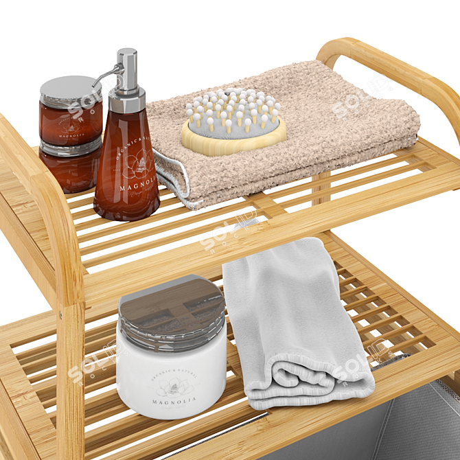 EcoBam Laundry Organizer 3D model image 2