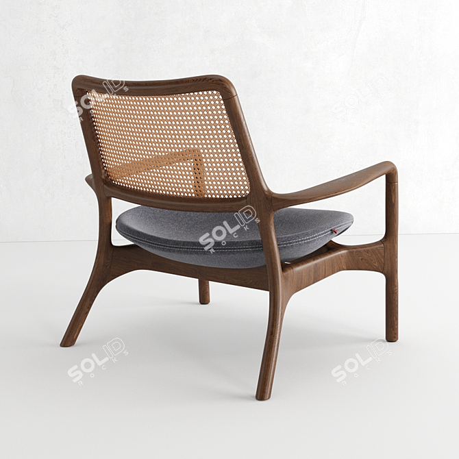 Contemporary MAD Armchair 3D model image 3