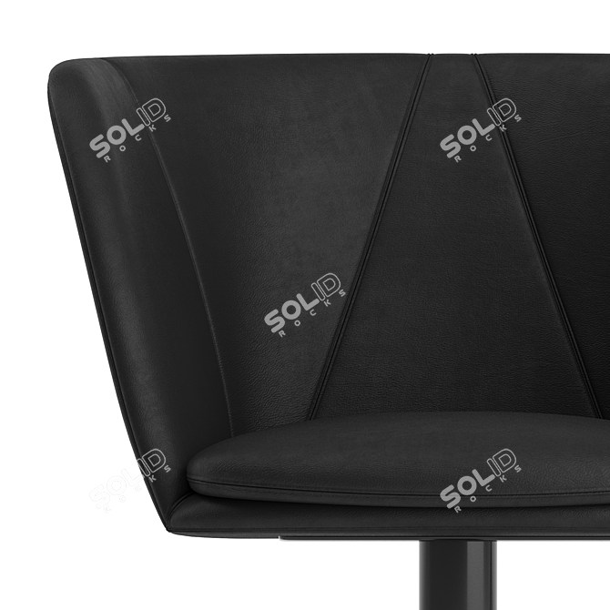 Fredericia Verve 700mm Swivel Chair 3D model image 4